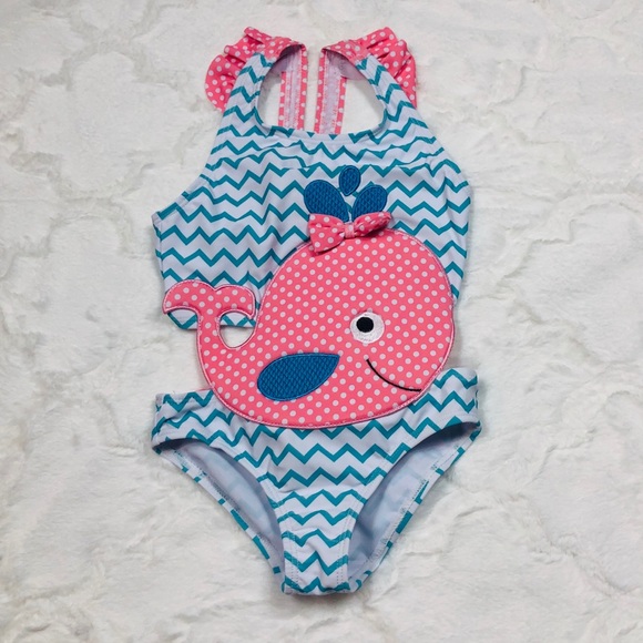 “Whale of a Time” Children’s Bathing/Swim Suit - Picture 2 of 8